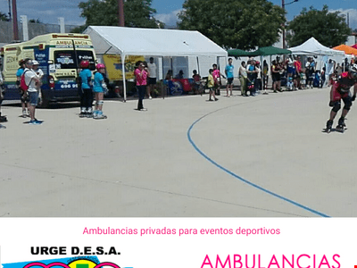 La necesidad de ambulancias para eventos deportivos